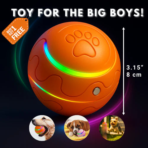 Interactive Toy Ball - Bouncy Fun For BIG Dogs