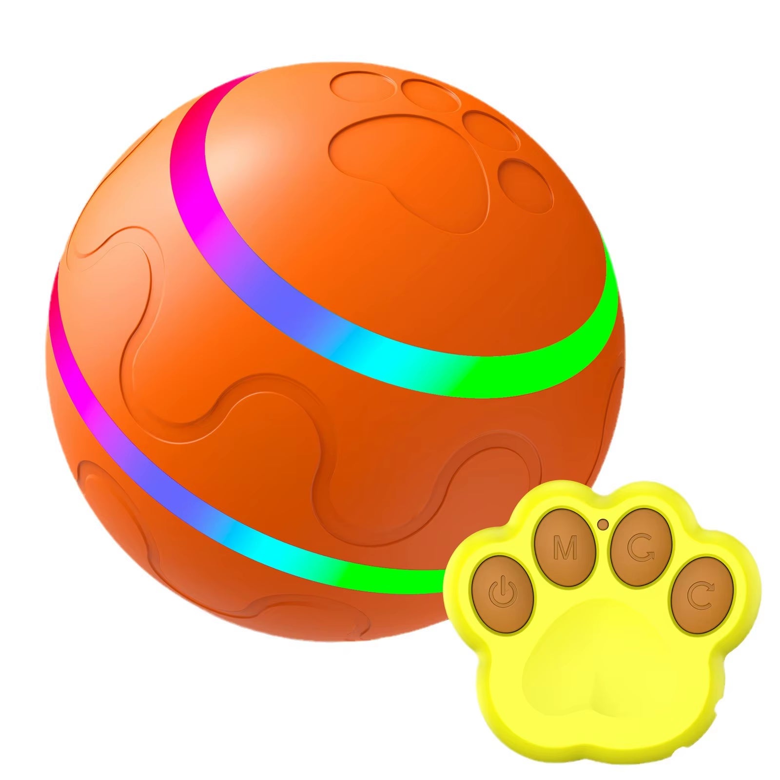 Interactive Toy Ball - Bouncy Fun For BIG Dogs