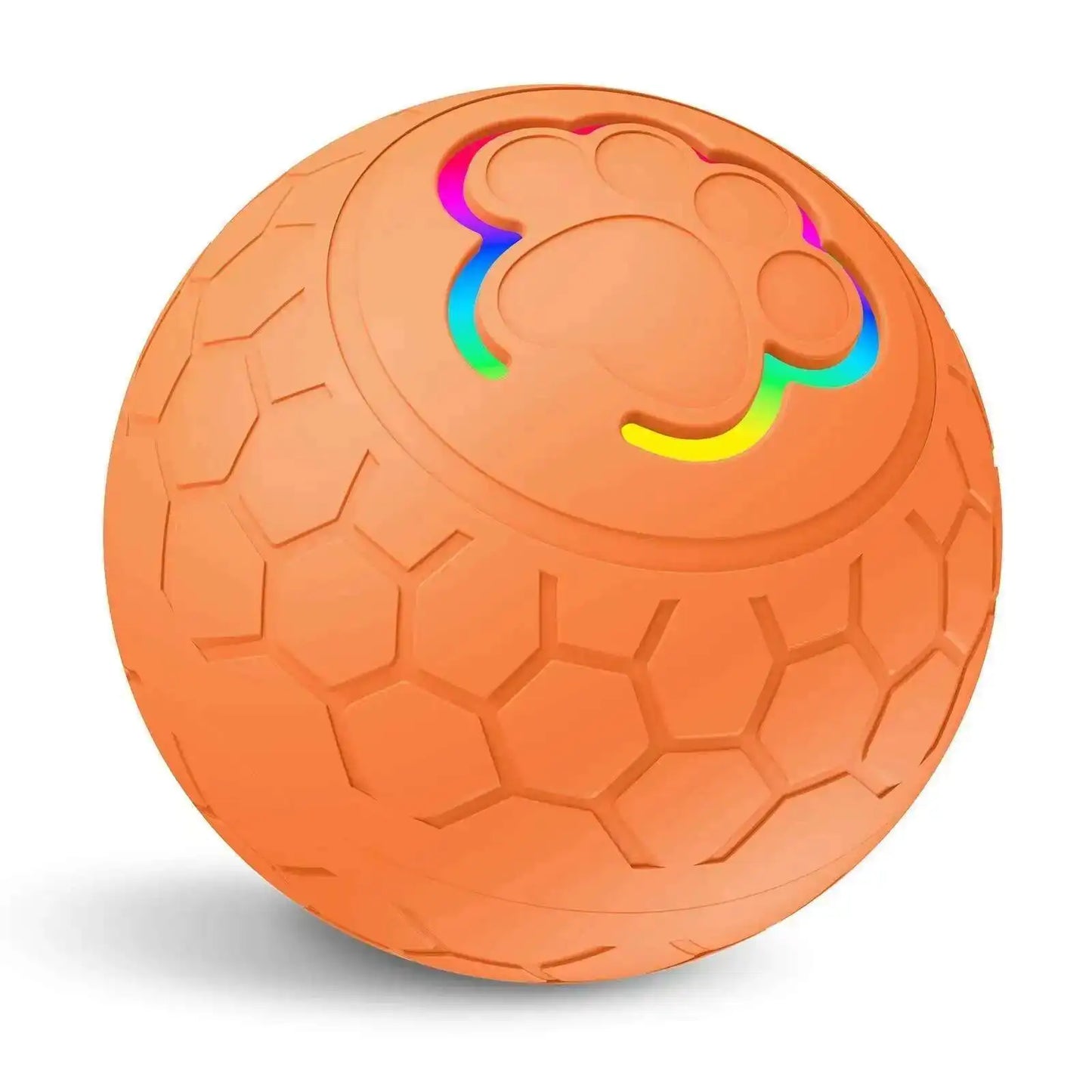 Smart Dog Interactive Toy Ball Electronic Pet Toy Ball USB Automatic Bouncing Rolling Toy Ball with RGB Lights Puppy Cat Product