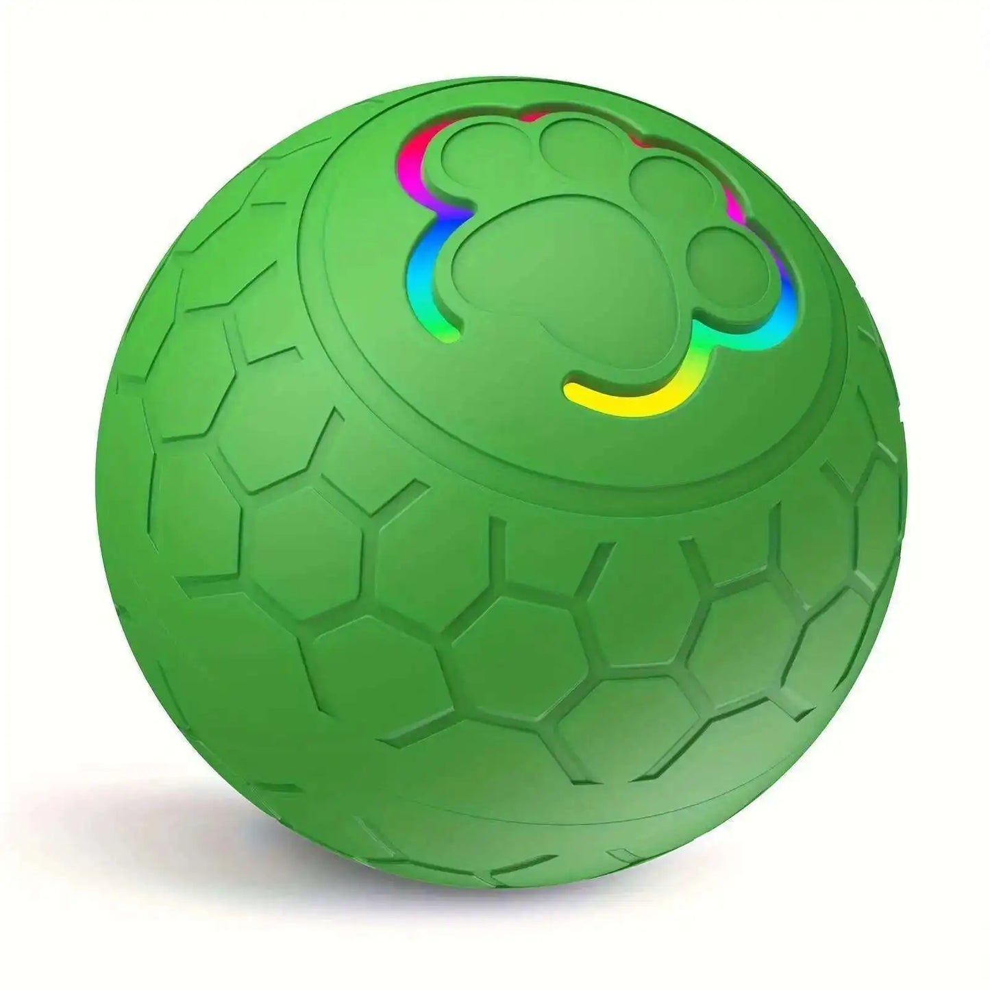 Smart Dog Interactive Toy Ball Electronic Pet Toy Ball USB Automatic Bouncing Rolling Toy Ball with RGB Lights Puppy Cat Product