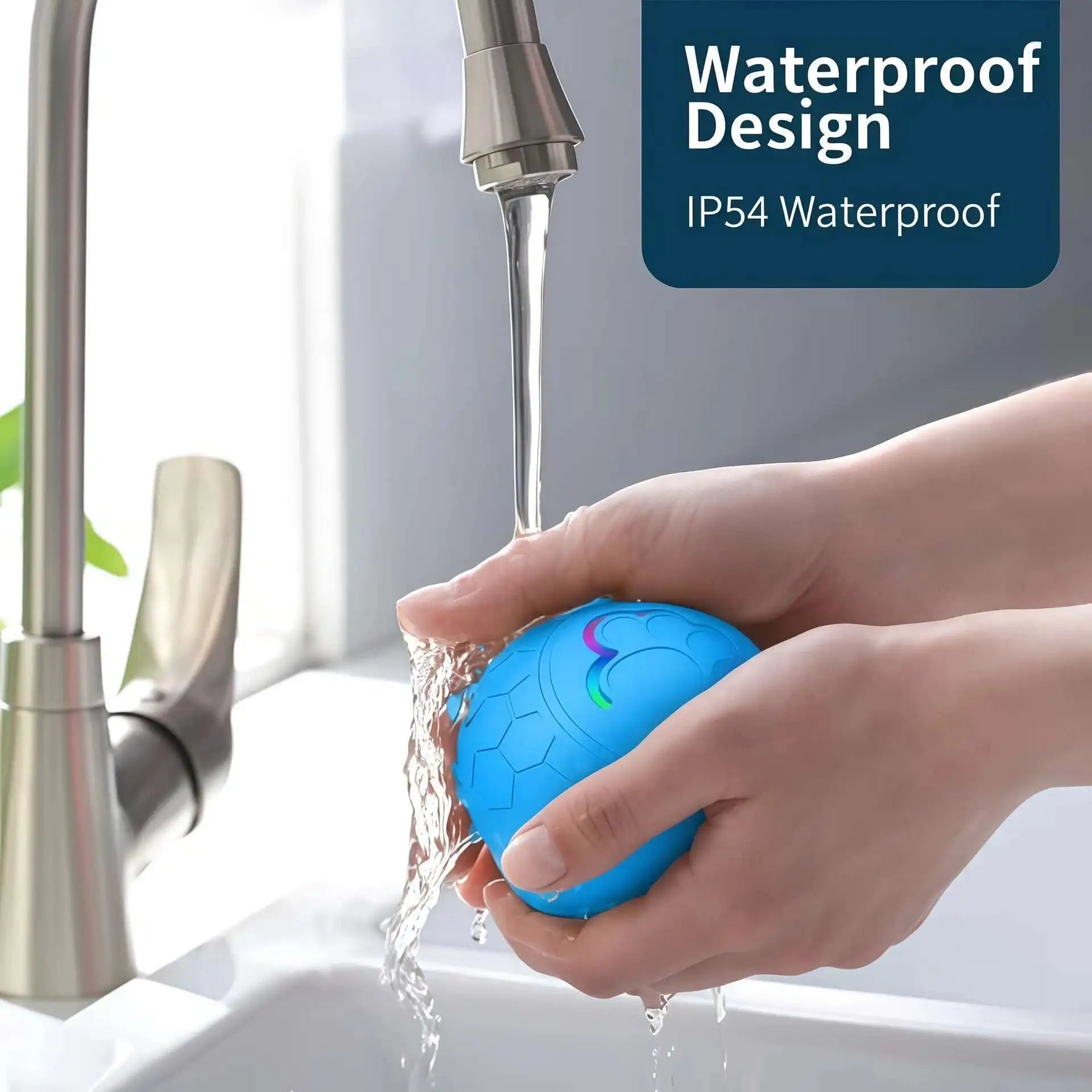 Smart Dog Interactive Toy Ball Electronic Pet Toy Ball USB Automatic Bouncing Rolling Toy Ball with RGB Lights Puppy Cat Product