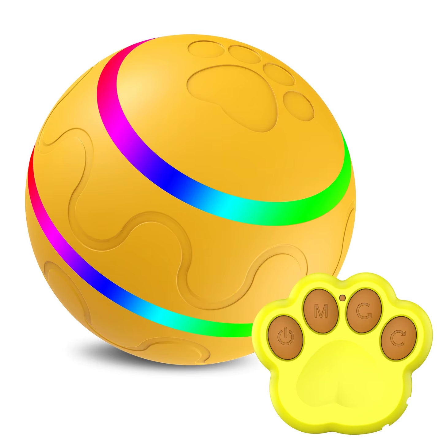 Interactive Toy Ball - Bouncy Fun For BIG Dogs