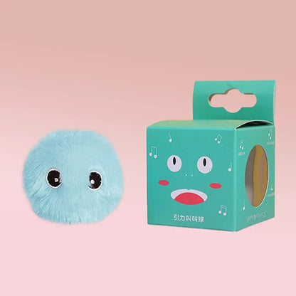 Smart Cat Toys Interactive Ball Plush Electric Catnip Training Toy Kitten Touch Sounding Pet Product Squeak Toy Ball Cat Supplie