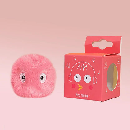 Smart Cat Toys Interactive Ball Plush Electric Catnip Training Toy Kitten Touch Sounding Pet Product Squeak Toy Ball Cat Supplie